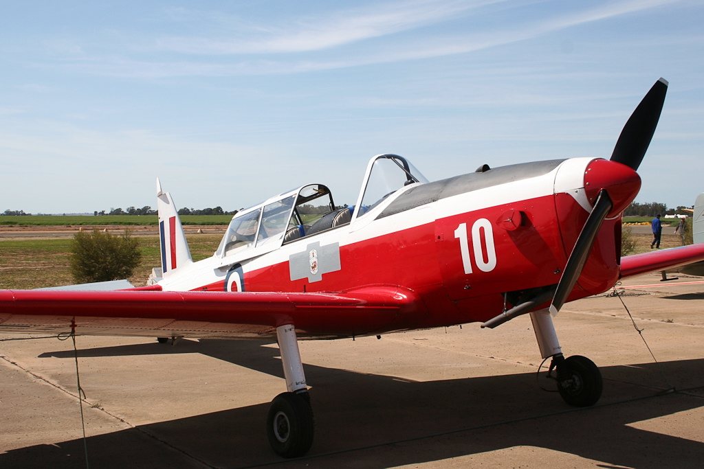 Figure 1: DHC-1 Chipmunk, registered VH-UPD, in 2009. Source: Recreational pilots